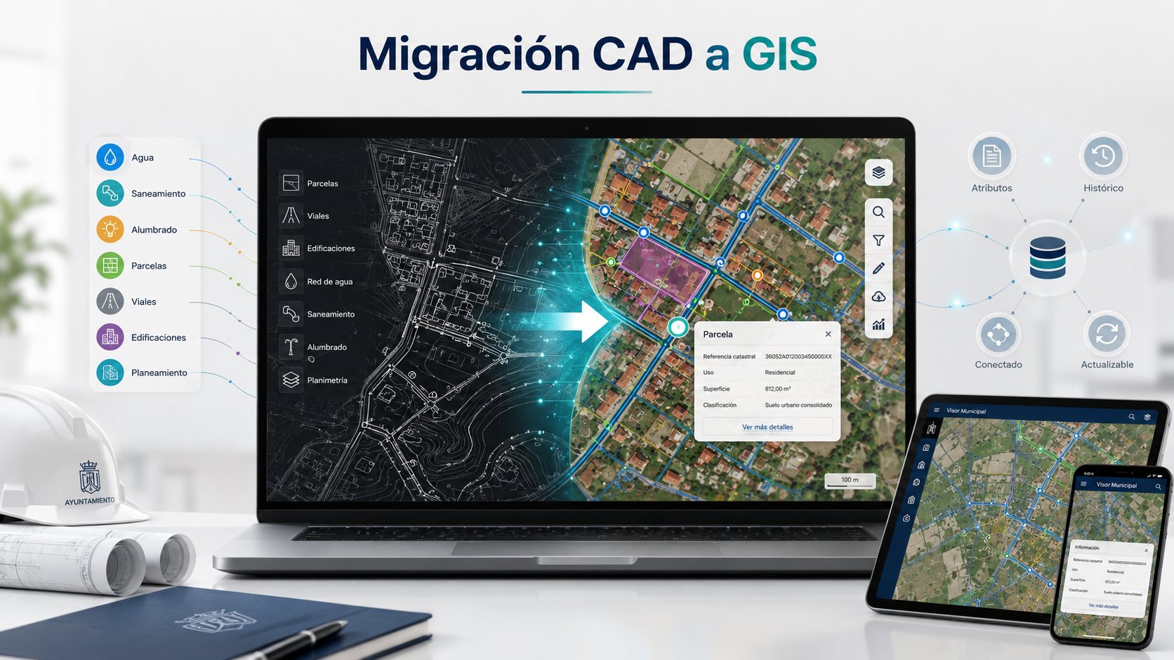 Migración CAD a GIS